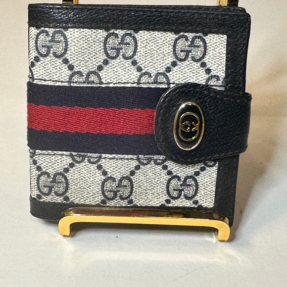 Gucci Other - Gucci Mans wallet Sherry Line Vintage Anniversary edition 
Compact 4x4 wallet